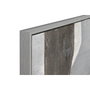 Home ESPRIT Toile Abstrait Moderne Blanc Noir Beige Gris 103 x 4,5 x 143 cm