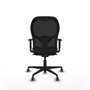 Piqueras y Crespo Chaise de Bureau 1D036G0 Gris foncé