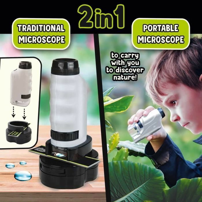 Lisciani Giochi IMAGENIUS DISPLAY Micro-Microscope Portable