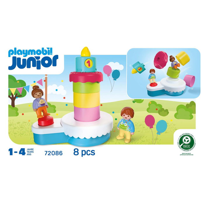 PLAYMOBIL Junior Gâteau d'Anniversaire 72086