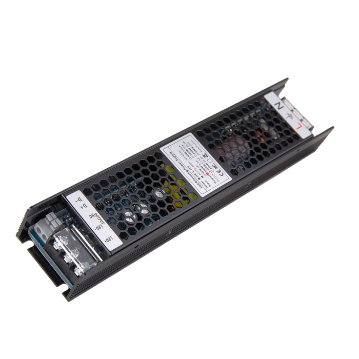 Transformateur LED à intensité variable 0-10 V 170-260 V 12 V 8,3 A 100 W IP20 CP-HRS-100-12 Transformateur LED à intensité variable 0-10 V 170-260 V 12 V 8,3 A 100 W IP20 CP-HRS-100-12