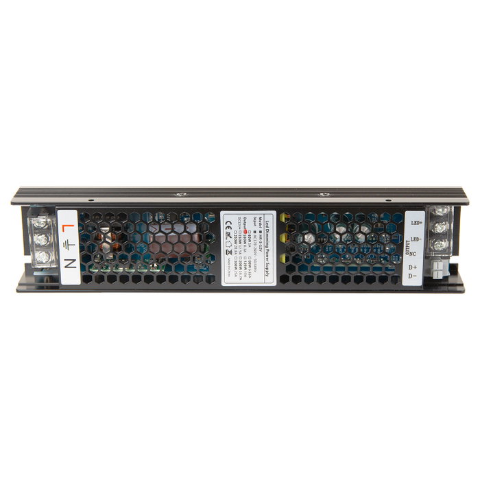 Transformateur LED à intensité variable 0-10 V 170-260 V 12 V 8,3 A 100 W IP20 CP-HRS-100-12 Transformateur LED à intensité variable 0-10 V 170-260 V 12 V 8,3 A 100 W IP20 CP-HRS-100-12
