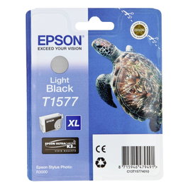 Epson Cartouche d'encre grise T1577 pour Stylus Photo R3000