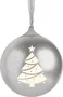 Bigben Enceinte Bluetooth Format Boule de Noël Argent