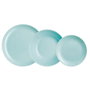 Luminarc Assiettes Diwali Turquoise 18 Pièces