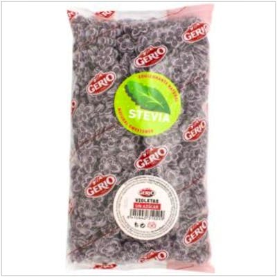 GERIO Caramelo Violetas 1Kg sans sucre ajouté GERIO Caramelo Violetas 1Kg sans sucre ajouté