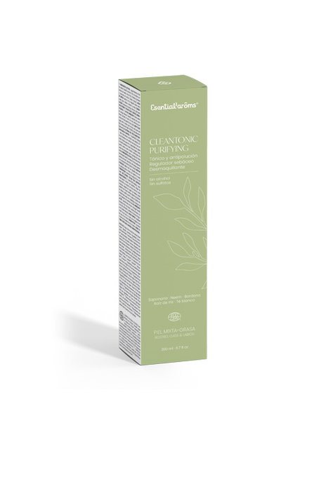 ESENTIAL AROMS CLEANTONIC PURIFYING pour peaux mixtes à grasses 200ml ESENTIAL AROMS CLEANTONIC PURIFYING pour peaux mixtes à grasses 200ml