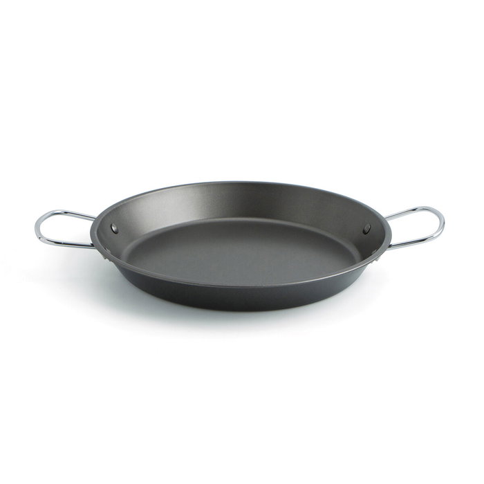 Quid Poêle Senia Noir Métal Acier Ø 32 cm (Lot de 6)