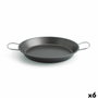 Quid Poêle Senia Noir Métal Acier Ø 32 cm (Lot de 6)