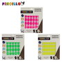 PINCELLO Étiquettes Adhésives Ovales 17x24mm S4, Pack de 120