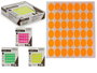 PINCELLO Étiquettes Adhésives Ovales 17x24mm S4, Pack de 120