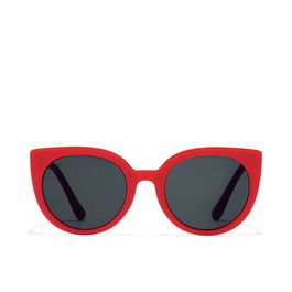 Hawkers Lunettes de soleil DIVINE KIDS pour enfants Rouge Verres Noir Modèle Chat Polycarbonate