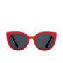 Hawkers Lunettes de soleil DIVINE KIDS pour enfants Rouge Verres Noir Modèle Chat Polycarbonate