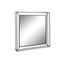 Miroir mural Home ESPRIT Noir Vintage 90 x 10 x 90 cm