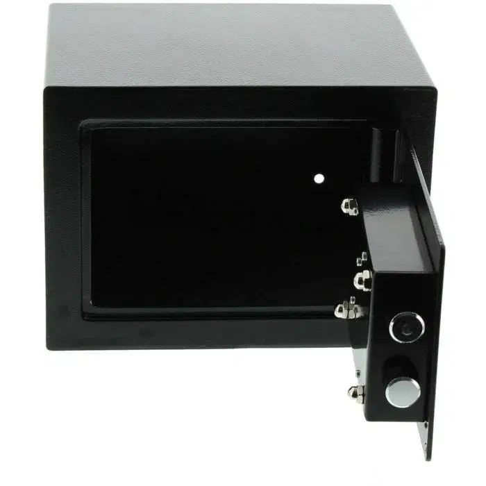 BURG-WÄCHTER Coffre fort Favor S1 K - Serrure à clé double panneton - Volume 6,6 L - Noir - 4 kg - Dimensions 170 x 230 x 170 mm