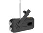 Sandberg Survivor Radio All-in-1 2000 - Radio AM/FM portable avec panneau solaire, power bank 2000 mAh, lampe de poche et manivelle