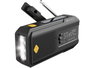 Sandberg Survivor Radio All-in-1 2000 - Radio AM/FM portable avec panneau solaire, power bank 2000 mAh, lampe de poche et manivelle