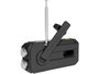 Sandberg Survivor Radio All-in-1 2000 - Radio AM/FM portable avec panneau solaire, power bank 2000 mAh, lampe de poche et manivelle
