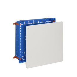 Solera 324gw Boîte de jonction et dérivation pour cloison creuse 250x250x50 mm PVC bleu/blanc
