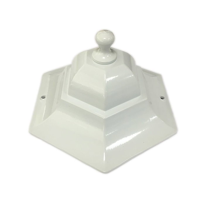 Pièces de rechange EDM 00951 Paris Blanc Aluminium Rechange Lanterne Pièces de rechange EDM 00951 Paris Blanc Aluminium Rechange Lanterne