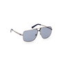 Guess Gafas Lunettes de Soleil Aviateur GU00070 09V Monture Métal Bleu Homme 140mm