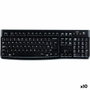Logitech K120 Clavier Noir Espagnol Qwerty (Lot de 10 unités)