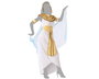 Déguisement femme adulte Cléopâtre reine d'Égypte - Blanc - Taille XL - avec diadème, collier et bracelets