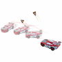Figurine d’action Disney Flash McQueen Racing and Drifting 5 Pièces