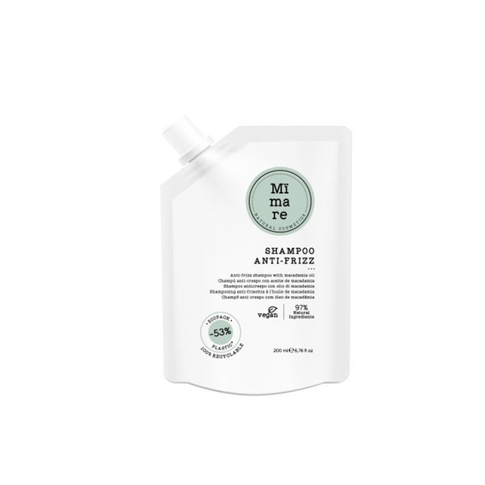 Mimare Shampooing Disciplinant Antifrisottis à l'Huile de Macadamia - Soigne les Cheveux Secs et Frisés - 200 ml Mimare Shampooing Disciplinant Antifrisottis à l'Huile de Macadamia - Soigne les Cheveux Secs et Frisés - 200 ml