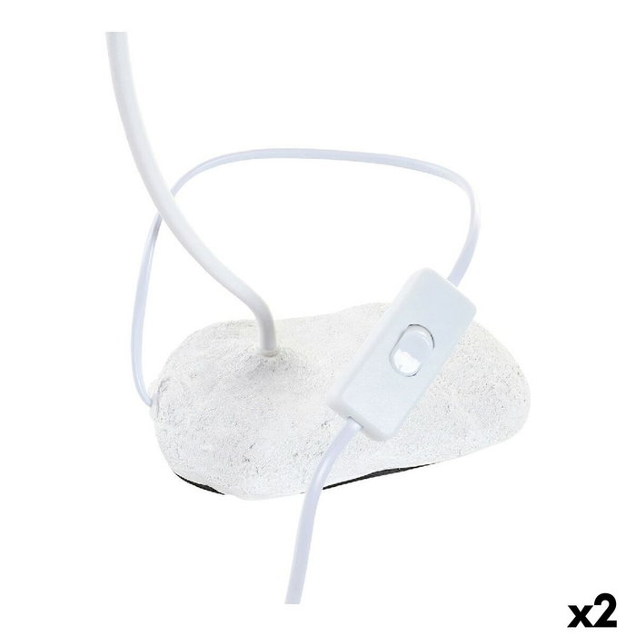 Lampe de bureau DKD Home Decor Polyester Résine 25W 220 V Singe (2 pcs) (19 x 17 x 53 cm)