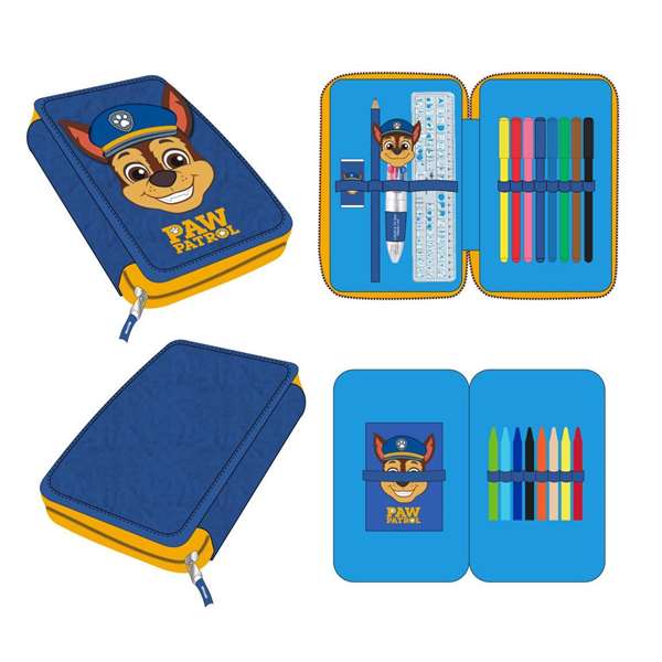Cerdá Trousse Paw Patrol avec accessoires et 2 compartiments, bleu Cerdá Trousse Paw Patrol avec accessoires et 2 compartiments, bleu