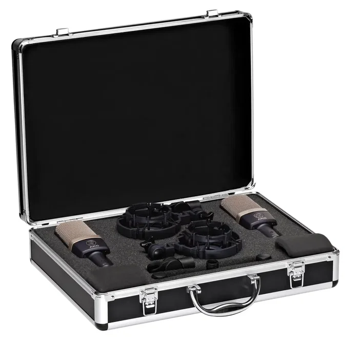 AKG Set De Microphones C314 Stéréo Condensateur AKG C414 Double Diaphragme 20-20000Hz 48V XLR AKG Set De Microphones C314 Stéréo Condensateur AKG C414 Double Diaphragme 20-20000Hz 48V XLR