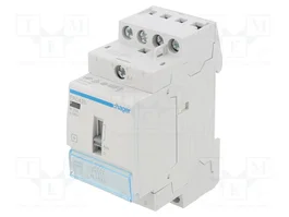 HAGER ERC 4 pôles d'installation 25A 230VAC NO x4