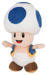 Sanei Super Mario peluche Toad 20 cm