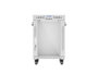 Lanberg Armoire rack 19 pouces 15U 600x600 gris avec porte en verre et LCD