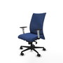 Piqueras Y Crespo Chaise de bureau Albacete confidente, Bleu marine