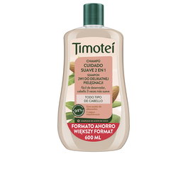 Timotei Shampooing 2-en-1 Soin Doux Huile d'Amande et Coco 600 ml