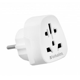 Verbatim 49549 Adaptateur de voyage universel WTEU-02 pour prises internationales vers Europe type E/F