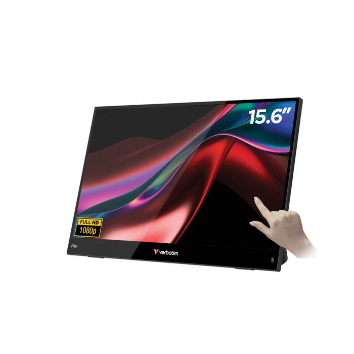 Verbatim Moniteur tactile portable 15,6 pouces Full HD IPS Série LUZ