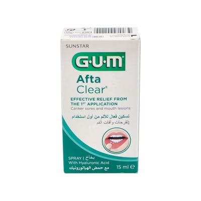 AFTACLEAR Spray pour Gencives 15 ml - Aftaclear Gum Spray AFTACLEAR Spray pour Gencives 15 ml - Aftaclear Gum Spray