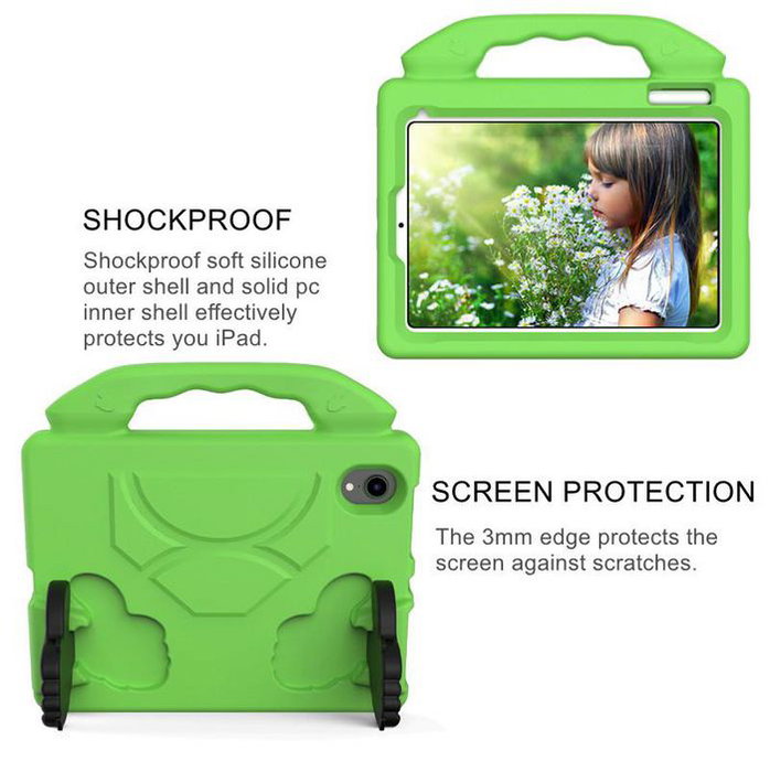 eSTUFF Coque enfant pour iPad Mini 7/6 - Verte