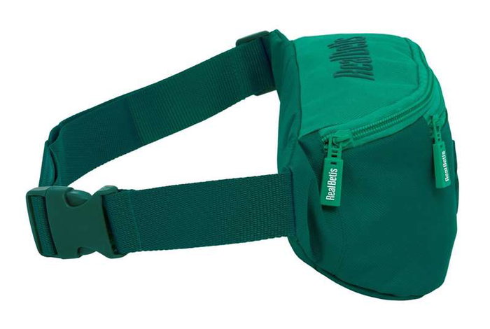 Safta Rionera Etanche Real Betis Balompie 23x12x9 cm, Bandeau Lumbar Impermeable, Accessoire Football