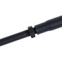 WOLFPACK LINEA PROFESIONAL Ferme-porte noir avec reteneur, Force 3, pour portes de 80-100 cm