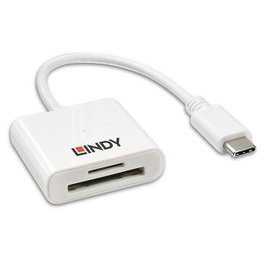 Lindy Lecteur de cartes SD et MicroSD USB 3.2 Type-C