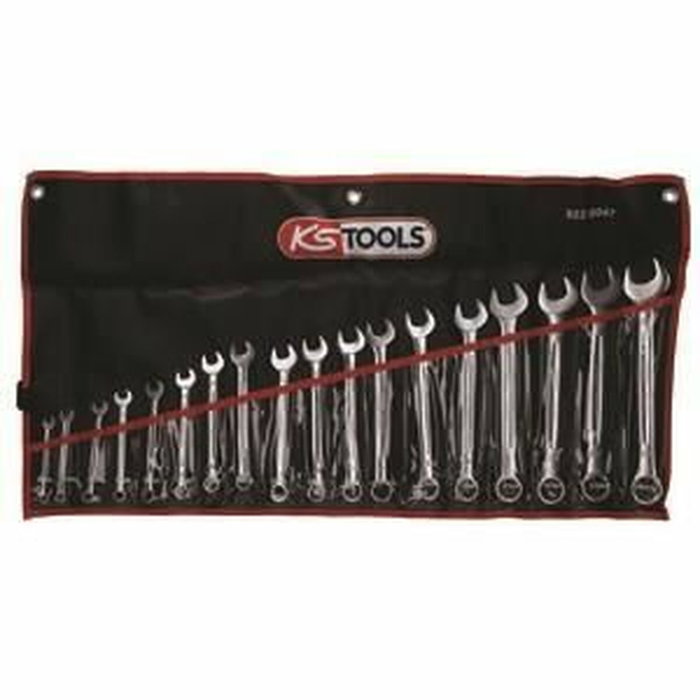 KS Tools Jeu de 18 clés mixtes métriques 6 à 24 mm KS Tools Jeu de 18 clés mixtes métriques 6 à 24 mm