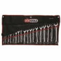 KS Tools Jeu de 18 clés mixtes métriques 6 à 24 mm