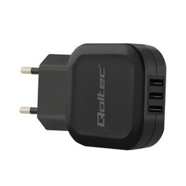 Qoltec 50191 Chargeur pour Tablette Blanc 17 W