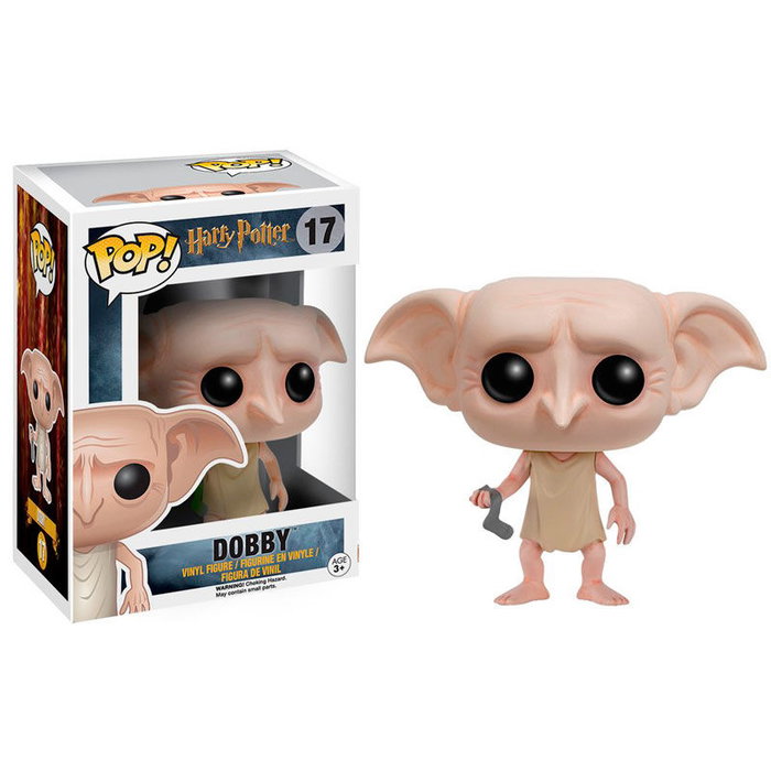 FUNKO Figurine POP de collection Harry Potter Dobby - Figurine vinyle de 9 cm dans sa boîte cadeau