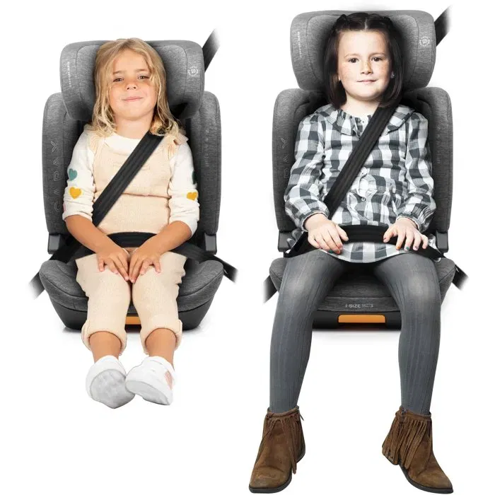 Babyauto Siège Auto Capax Groupe 2/3 100-150 cm i-Size ISOFIX Couleur Dobby Grey