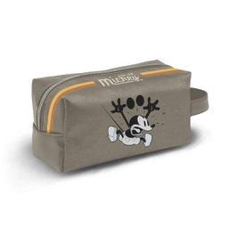 Karactermania Nécessaire de voyage avec visage de Mickey Mouse Disney, multicolore PVC et polyester, 13 x 27 x 13 cm